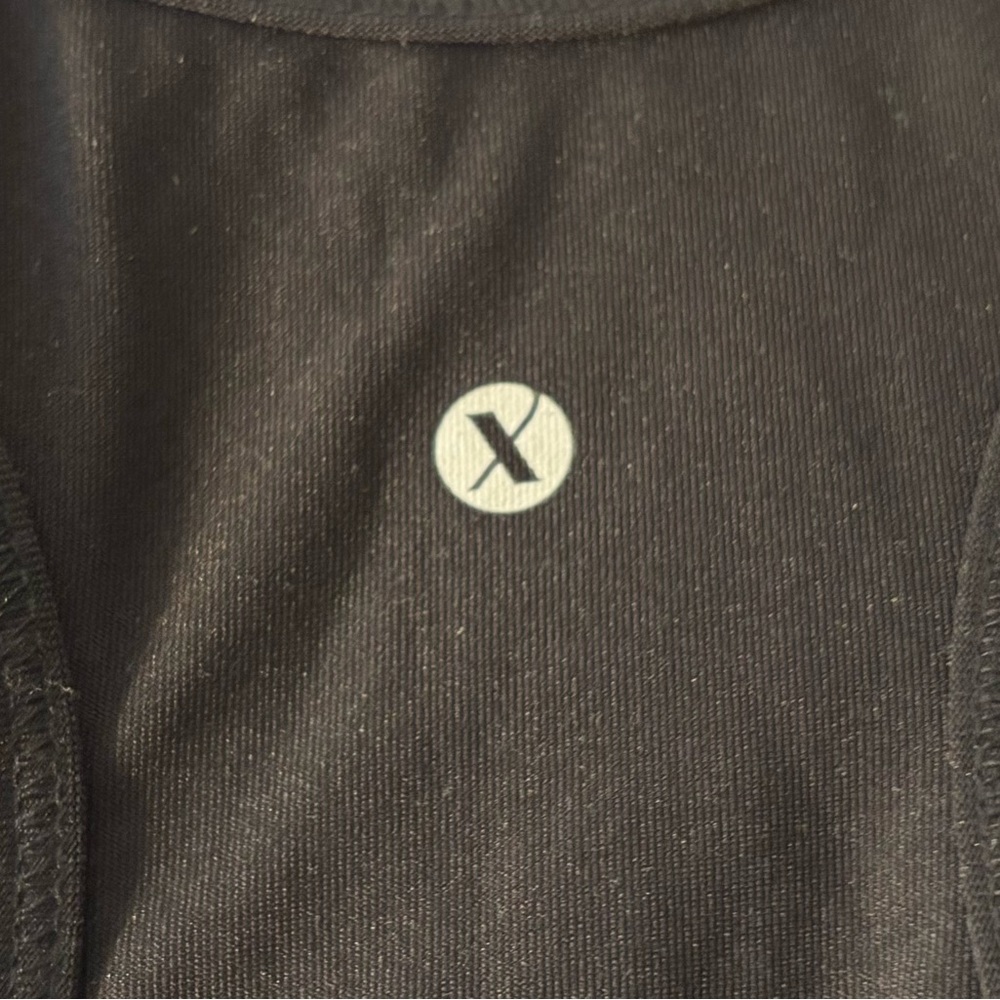Xersion Black Sports Bra Moisture-Wicking Racerback Size L - Picture 8 of 10